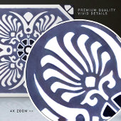 Indigo Azulejo Blue Portugal Decoratief C Tegeltje