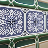 Indigo Azulejo Blue Portugal Decoratief C Tegeltje