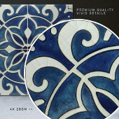 Indigo Azulejo Blue Portugal Decoratief C Tegeltje