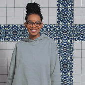 Indigo Azulejo Blue Portugal Decoratief C Tegeltje