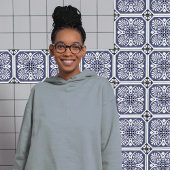 Indigo Azulejo Blue Portugal Decoratief C Tegeltje