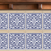 Indigo Azulejo Blue Portugal Decoratief C Tegeltje