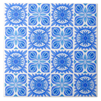 Indigo Azulejo Blue Portugal Decoratief Tegeltje