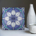 Indigo Azulejo Blue Portugal Decoratief Tegeltje<br><div class="desc">Indigo Azulejo Blue Portugese decoratieve keramische tegels van Lissabon zijn een mooie en unieke aanvulling op elk huis. Een product van hoge kwaliteit met een tijdloze esthesie. De blauwe kleur van de tegels is geïnspireerd door het indigo blauw van de beroemde azulejo-tegels van Lissabon, waardoor je ruimte een stukje geschiedenis...</div>