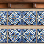Indigo Azulejo Blue Portugal Decoratief Tegeltje
