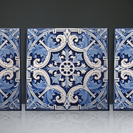 Indigo Azulejo Blue Portugal Decoratief Tegeltje