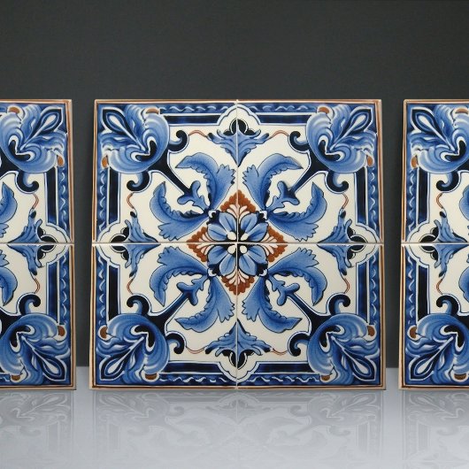 Indigo Azulejo Blue Portugal Decoratief Tegeltje