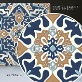 Indigo Azulejo Blue Portugal Decoratief Tegeltje