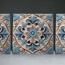 Indigo Azulejo Blue Portugal Decoratief