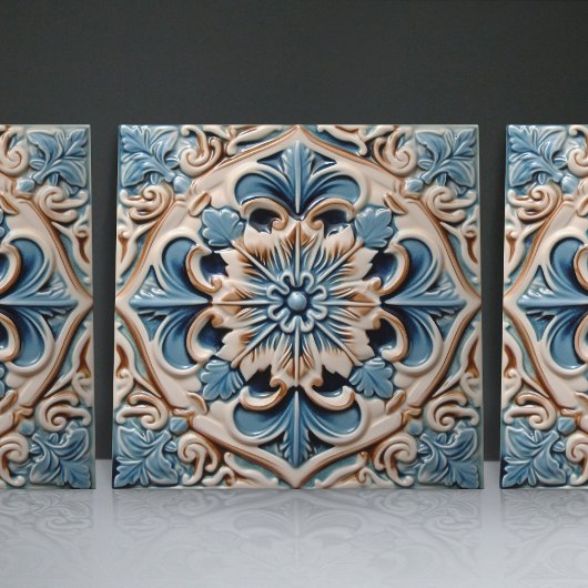 Indigo Azulejo Blue Portugal Decoratief Tegeltje