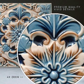 Indigo Azulejo Blue Portugal Decoratief Tegeltje