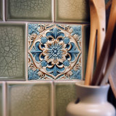 Indigo Azulejo Blue Portugal Decoratief Tegeltje