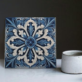 Indigo Azulejo Blue Portugal Decoratief Tegeltje