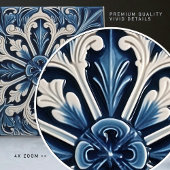 Indigo Azulejo Blue Portugal Decoratief Tegeltje