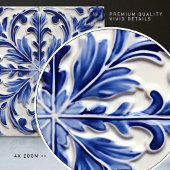 Indigo Azulejo Blue Portugal Decoratief Tegeltje