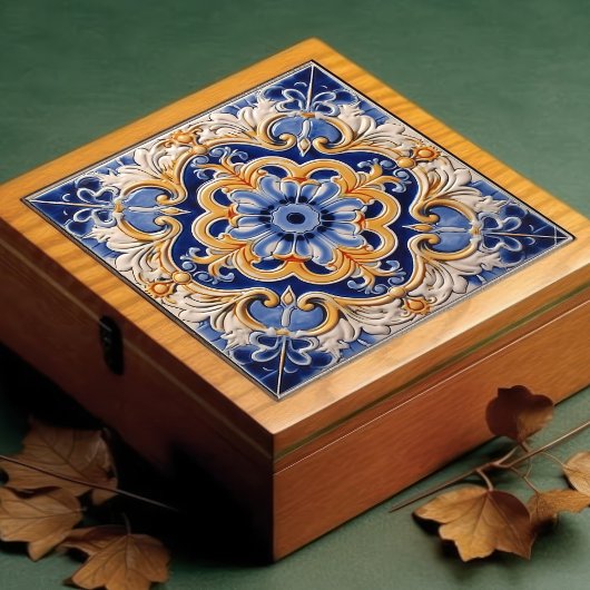 Indigo Azulejo Blue Portugal Decoratief Tegeltje