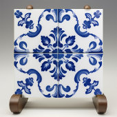 Indigo Azulejo Blue Portugal Decoratief Tegeltje