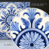 Indigo Azulejo Blue Portugal Decoratief Tegeltje