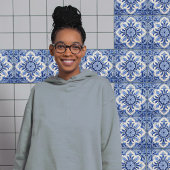 Indigo Azulejo Blue Portugal Decoratief Tegeltje