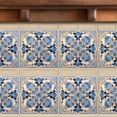 Indigo Azulejo Blue Portugal Decoratief Tegeltje
