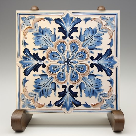 Indigo Azulejo Blue Portugal Decoratief Tegeltje