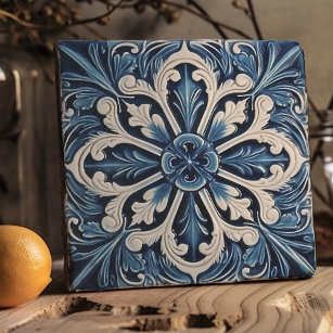 Indigo Azulejo Blue Portugal Decoratief Trivet