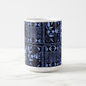 Indigo Batik Quilt - Blauw Magische Mok (Midden)