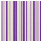 Indigo & Bisque Pattern Stof (Close Up)
