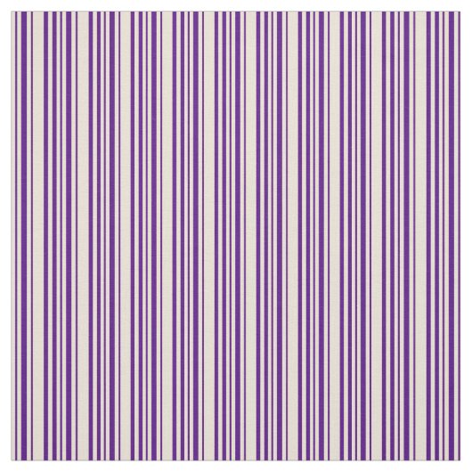 Indigo & Bisque Pattern Stof (Swatch)