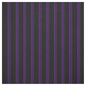 Indigo & Black Stripes Stof (Swatch)