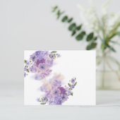Indigo Blast Briefkaart (Staand voorkant)