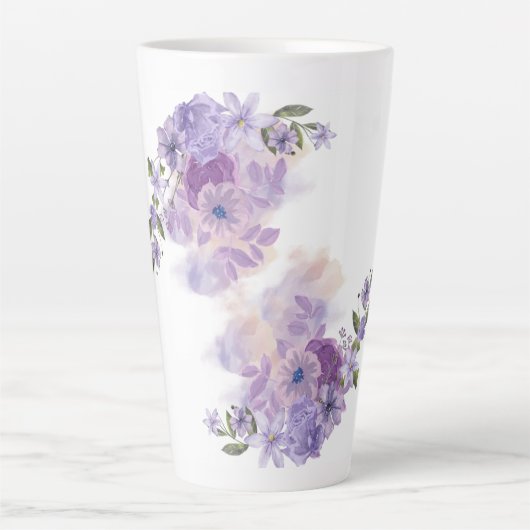 Indigo Blast Latte Mok (Voorkant)