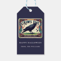 Indigo Blau Drankje Halloween Zwarte Kraai Gift Ta