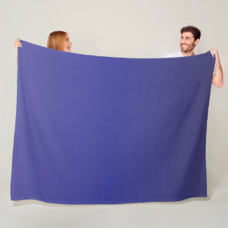 Indigo Blau Gradiënt Fleece Deken