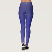 Indigo Blau Gradiënt Leggings (Achterkant)
