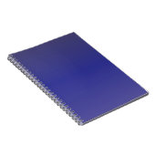 Indigo Blauwe Gradiënt Notitieboek (Rechterzijde)