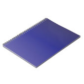Indigo Blauwe Gradiënt Notitieboek (Linkerzijde)