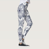 Indigo Bloom Mandala Broek Leggings