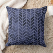 Indigo Blue Arrow Pattern Kussen (Deken)