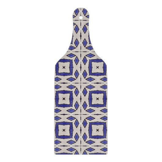 Indigo Blue Azulejo Home decor Snijplank (Voorkant)