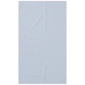 Indigo Blue en White Preppy Check Tablecloth Tafelkleed (Voorkant)