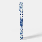 Indigo Blue Flowers Case-Mate iPhone Case (Achterkant / Links)