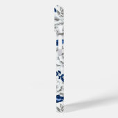 Indigo Blue Flowers Case-Mate iPhone Case (Achterkant / Links)
