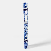 Indigo Blue Flowers Case-Mate iPhone Case (Achterkant / Links)