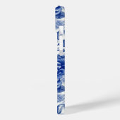 Indigo Blue Flowers Case-Mate iPhone Case (Achterkant / Links)