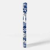 Indigo Blue Flowers Case-Mate iPhone Case (Achterkant / Rechts)