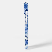 Indigo Blue Flowers Case-Mate iPhone Case (Achterkant / Links)