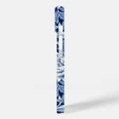 Indigo Blue Flowers Case-Mate iPhone Case (Achterkant / Links)