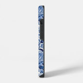 Indigo Blue Flowers iPhone Hoesje (Linkerkant)