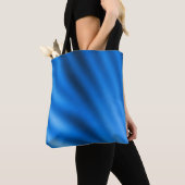 Indigo Blue Gradient Abstract Tote Bag (Dichtbij)